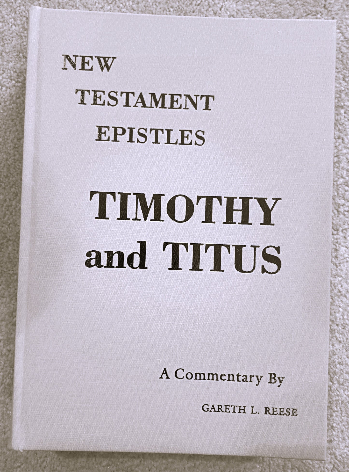 1 & 2 Timothy and Titus