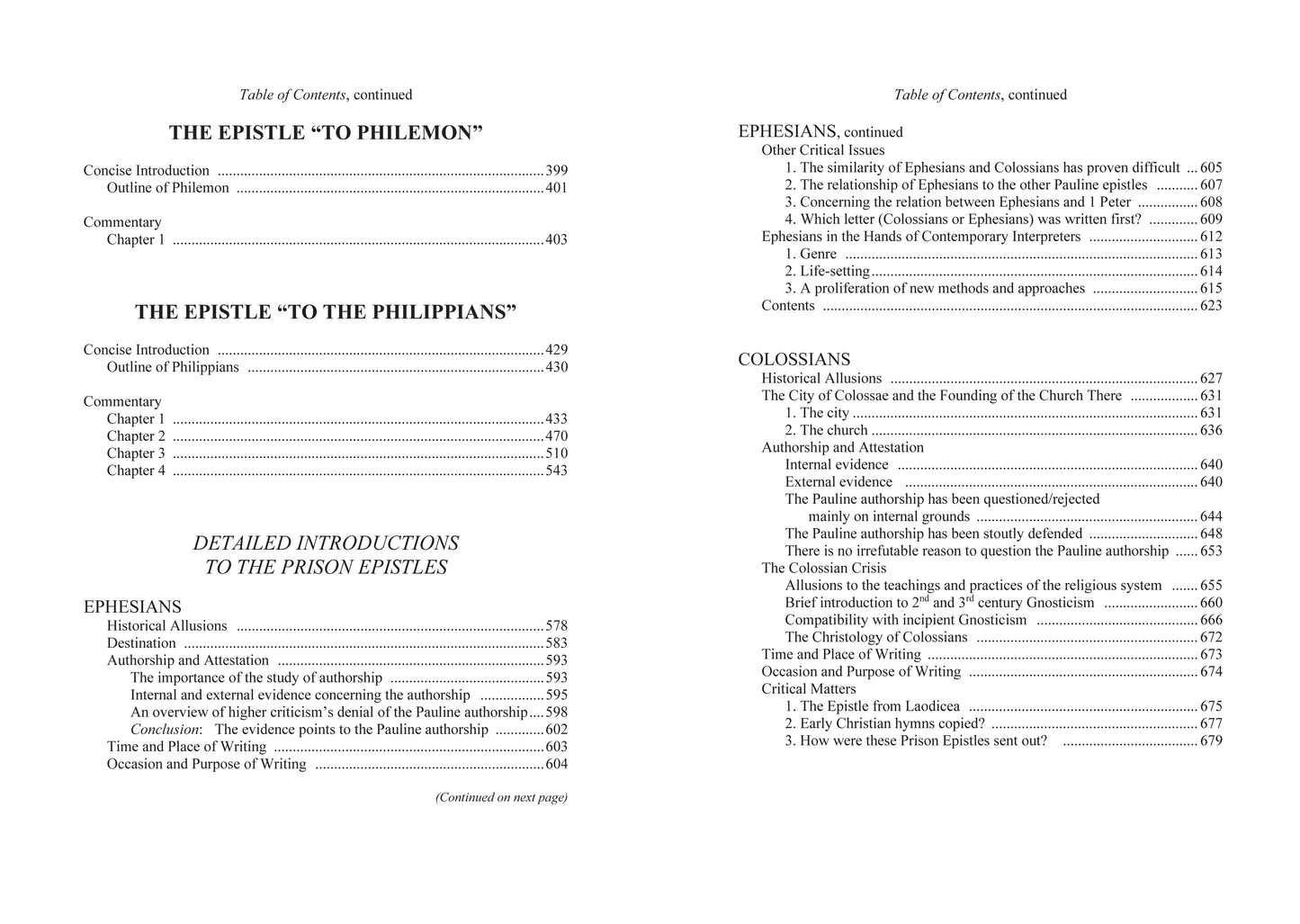 Paul's Prison Epistles