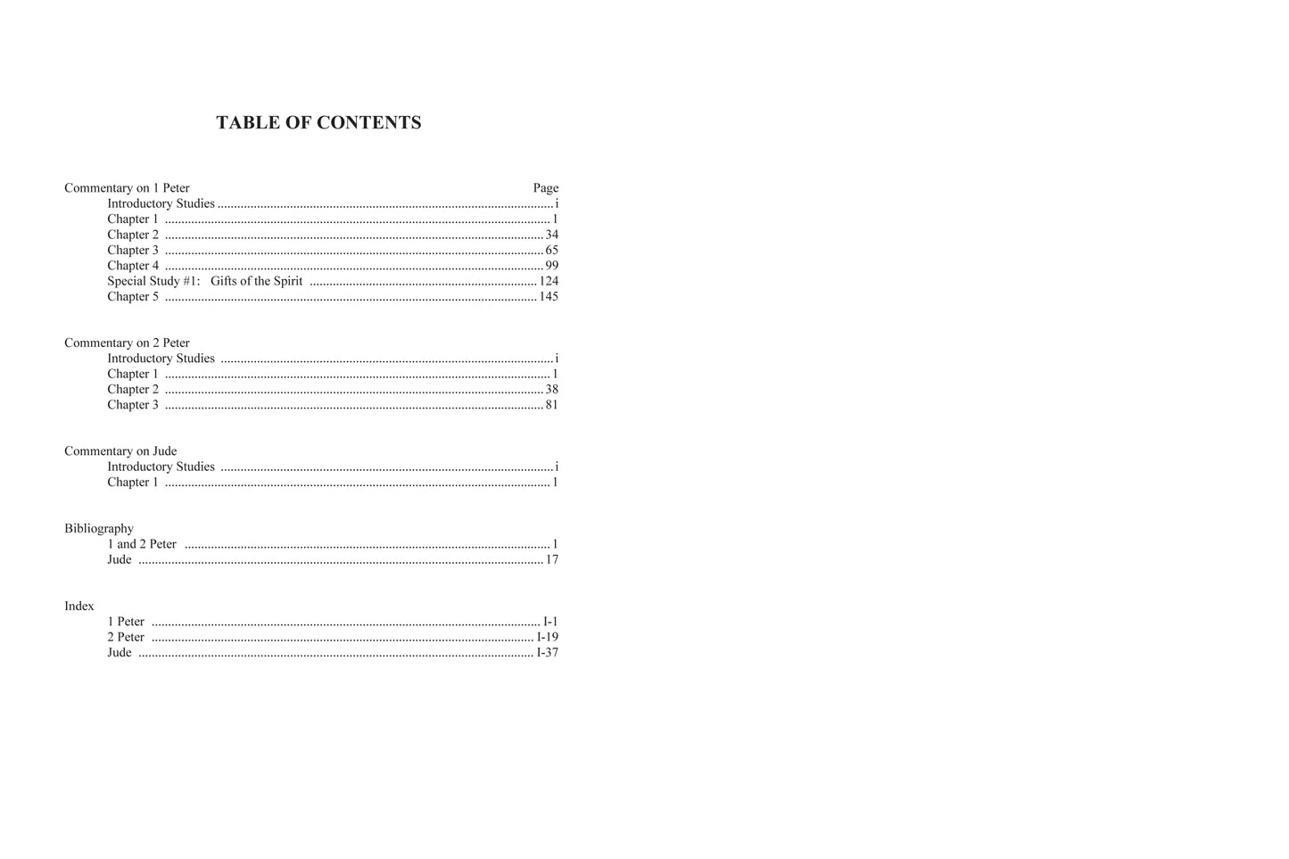 1 & 2 Peter and Jude