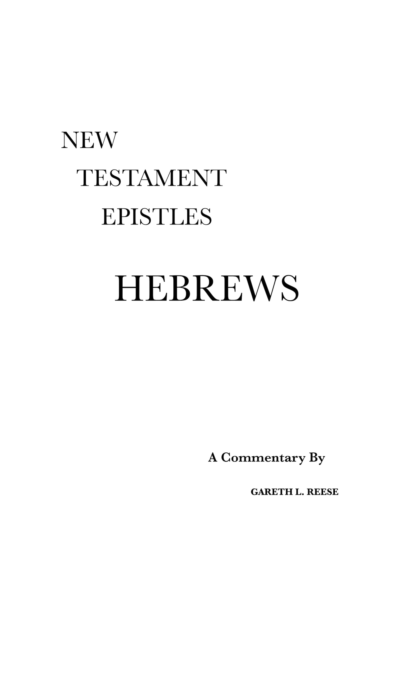 Hebrews